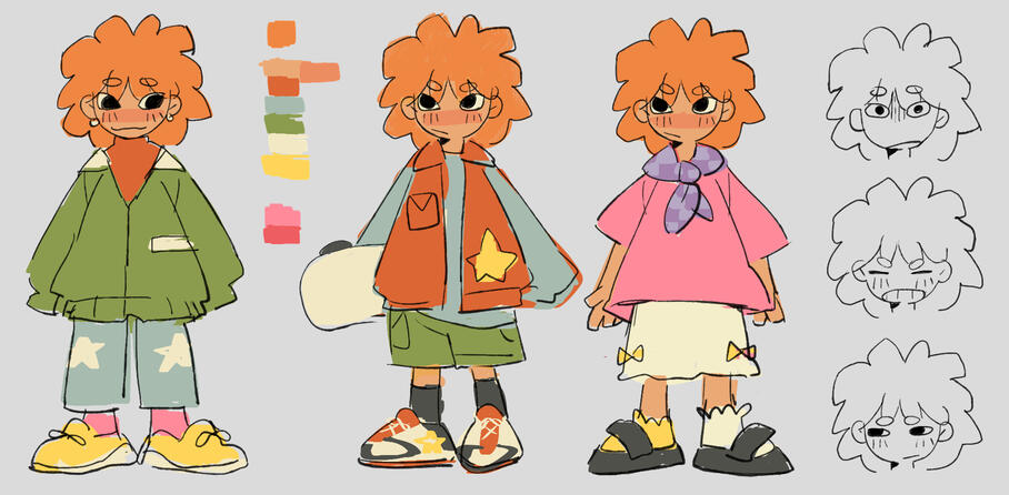 Character Design "Sk8terboy"