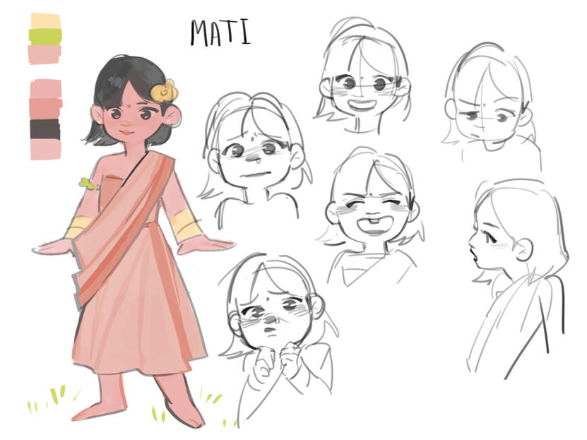 character design "mati"