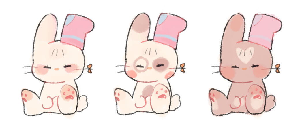 mascot "sock" design explorations